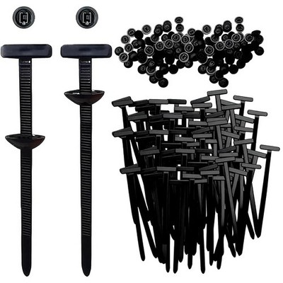 Durable 60PC Nylon Universal Zip Tie Set - Ideal for Car and Home Repair Tasks