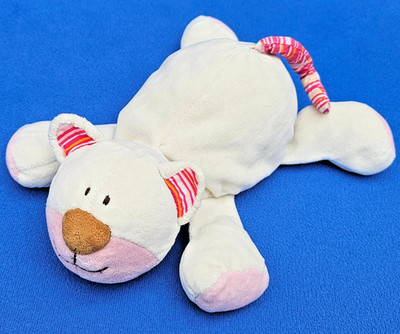 KIK KATZE STOFFTIER LIEGEND 28 CM KUSCHELTIER SCHLENKER WEICH PLÜSCHTIER CAT