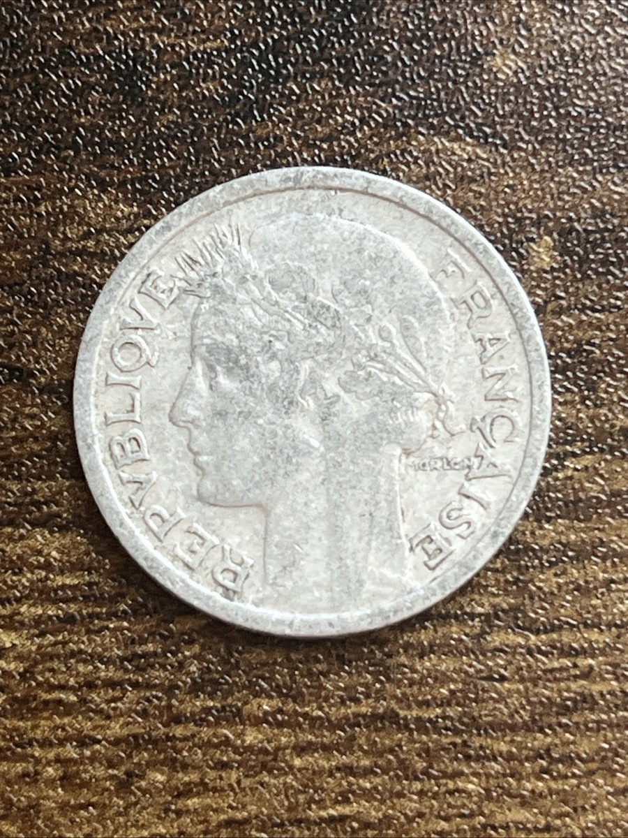 1945 France 1 One Franc Actual Coin TB5988* | eBay