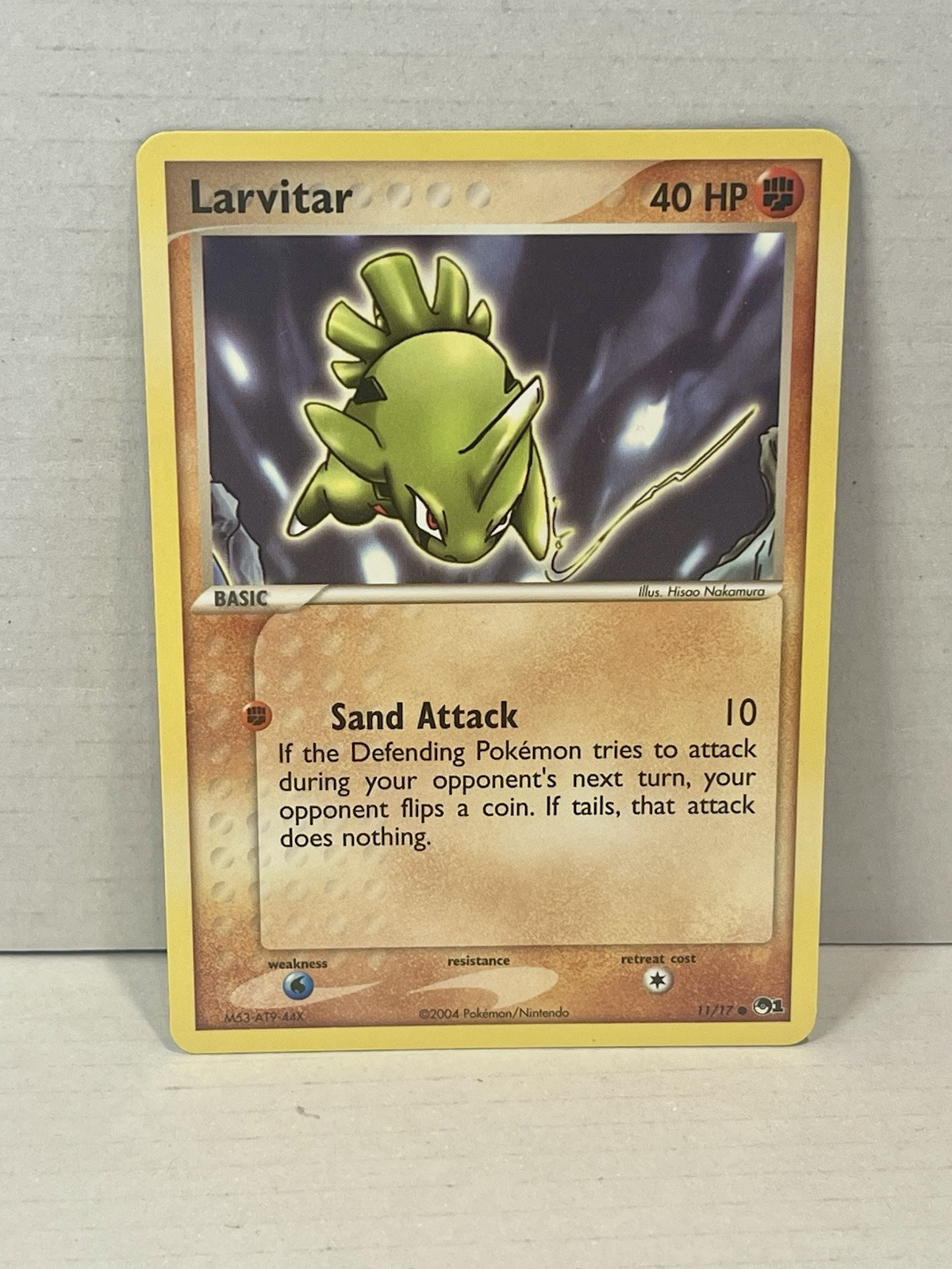 Larvitar 11/17 POP Series 1 - Pokemon TCG 2004 NM- M