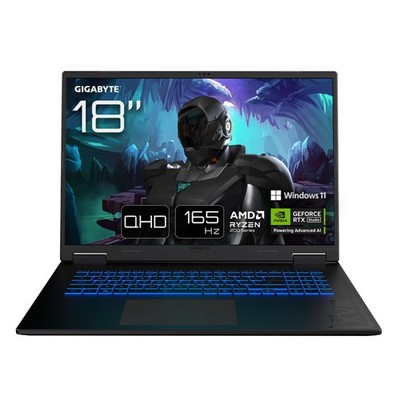 GAMING A18 3VHK3DEC64SH, Gaming-Notebook schwarz, AMD Ryzen 7 260, NVIDIA GeForc