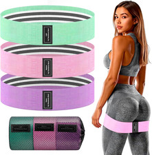 Banda Elastica Fitness | Attrezzi Palestra Casa | 3 Livelli Di Forza, Antiscivol