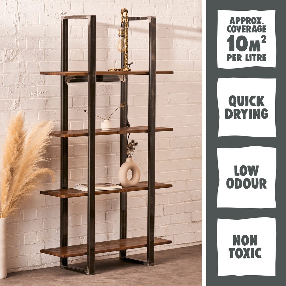 Product photo 4 of 8 — Wood Stain Water Based for All Wood Types – Light & Dark Finishes – Littlefair’s