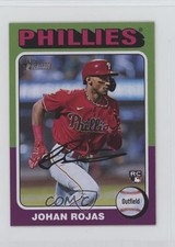 2024 Topps Heritage Mini Color Swap Variation Johan Rojas #171 2g8