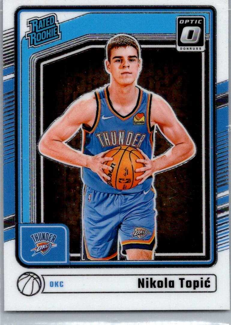 2024-25 Donruss Optic #278 Nikola Topic