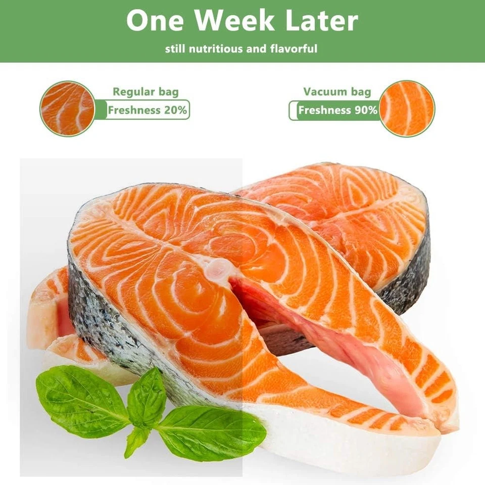 8"x50' 11"x50' Vacuum Sealer Rolls Commercial Grade Food Saver Storage Bags 4Mil - Image 3 of 4