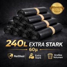 240L - Mülltüte, Müllsäcke, Abfallbeutel ...