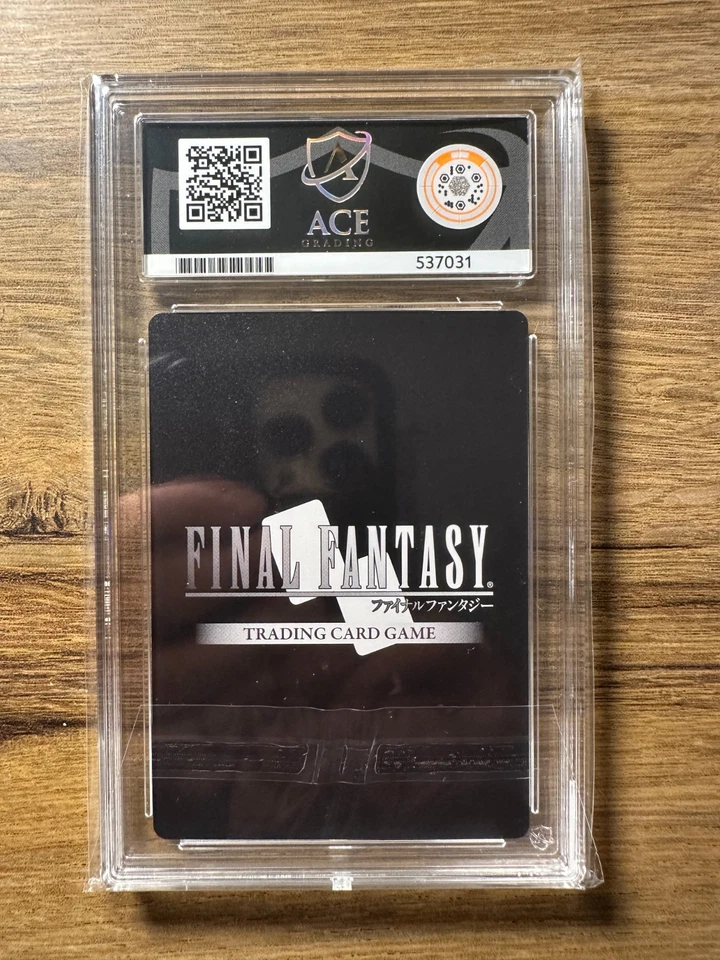 Final Fantasy TCG Opus 26 Lightning 26-130H Full Art *FOIL* - Ace Graded 10 - Image 2 of 2