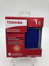 Toshiba 1TB Canvio Advance Portable External Hard Drive USB 3.0
