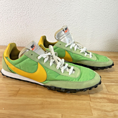Nike Waffle Racer ''Green Nebula'' Shoe -- #CN8115-300 -- Men Size 15