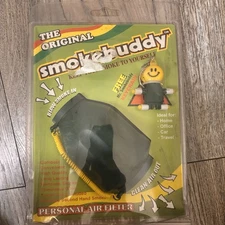 Smoke Buddy The Original PERSONAL AIR FILTER Green w/ FREE Keychain