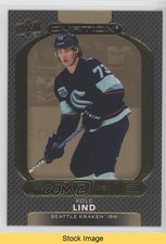 2021-22 Upper Deck Ovation Rookies Gold Foil Kole Lind #142 READ vm9