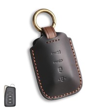 Rulansda Fits The Remote for Lexus Key fob Cover Perfectly, Style B, Black