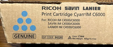 Genuine Ricoh 842282 Cyan Toner Cartridge IM C4500 C6000 - NEW OEM