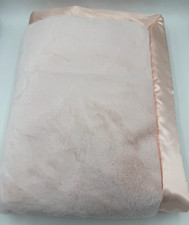 Cloud Island Pink Baby Blanket Solid Plain Satin Trim Target 2024 Doll Room