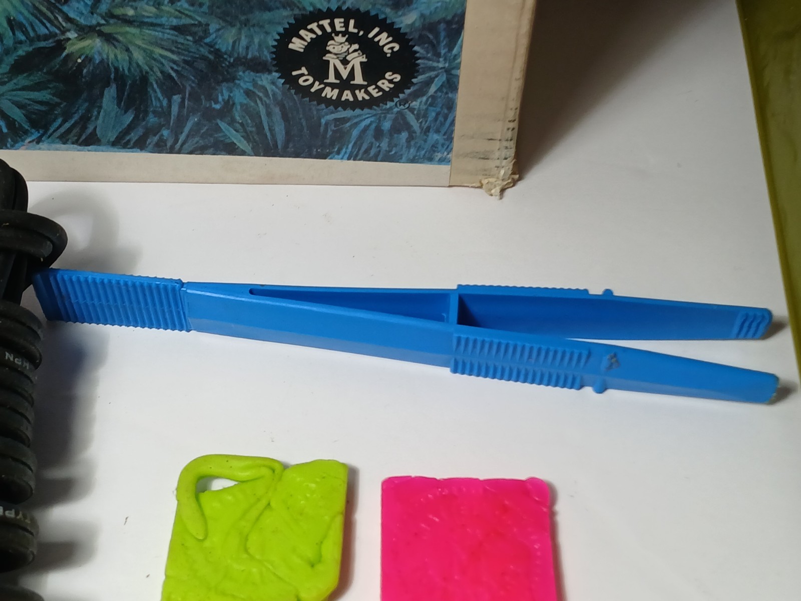 1967 MATTEL STRANGE CHANGE THE LOST WORLD TOY PLAY SET IN ORIGINAL BOX MONSTERS