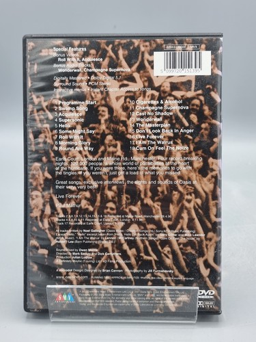 Oasis - There And Then DVD - Live Earls Court / Maine Road - 2001 - Picture 2 of 2