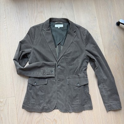 Rag & Bone USA Made Men's Casual Cotton Blazer 40 R Military Green 2 Button