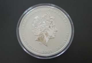 SILBERMÜNZE ELIZABETH II 30 Dollars 2009 "Year of the Ox"