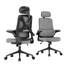 Ergonomic Office Chair - Desk Chair with Adjustable Headrest Lumbar Support C...