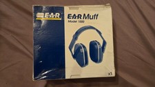 Vintage EAR MUFF Model 1000 Noise Reduction Rating 24 Made In USA