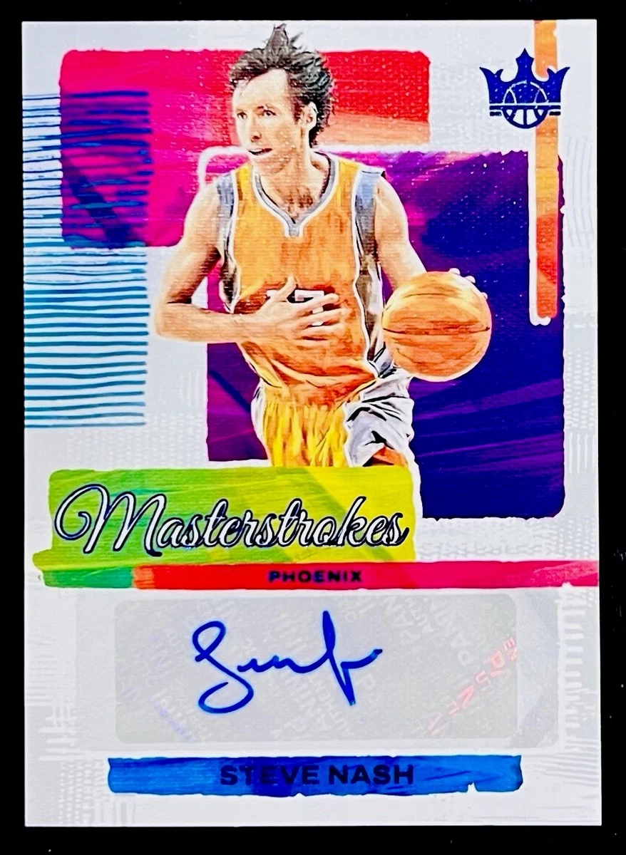 Panini Steve Nash Basketball Autographed Sports Trading Cards for