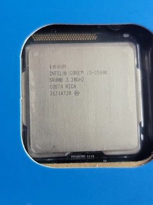 OEM Intel Core i5-2500k 3.3ghz Quad Core Processor With Stock CPU Cooler