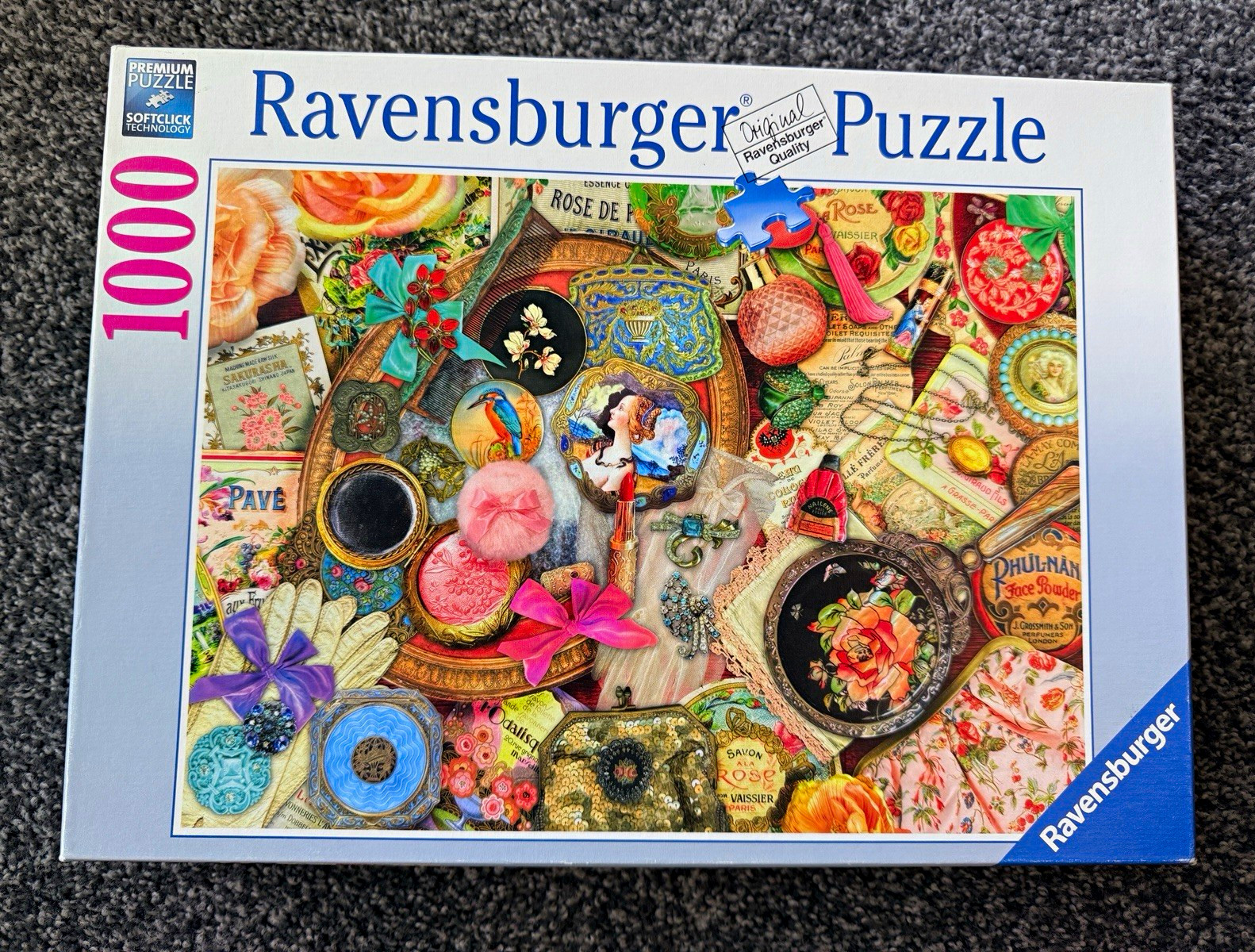 Ravensburger Puzzle Vintage Collage by Aimee Stewart. Very Rare and Discontinued