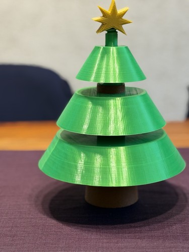 Moderner Weihnachtsbaum Deko