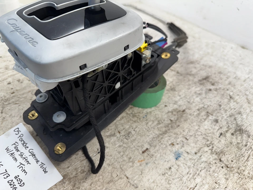 04-10 PORSCHE CAYENNE 955 957 AUTOMATIC TRANSMISSION SHIFTER & CABLE 7L5713025G - Image 4 of 4