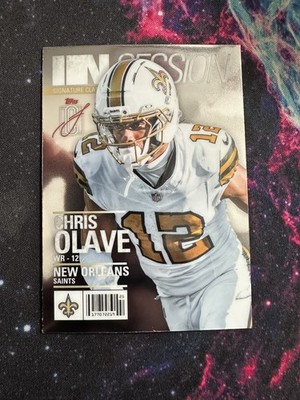 Topps Signature 2025 - Chris Olave IN SESSION Insert - IS-19