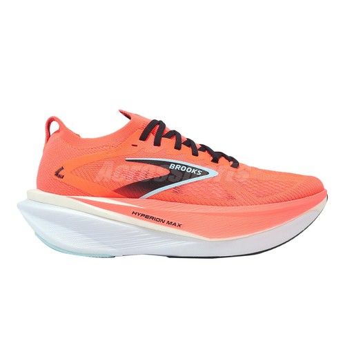 Brooks Hyperion Max 3 Fiery Coral Nero Atomizzatore Uomo Corsa su Strada 1104671D-670 - Foto 6 di 8