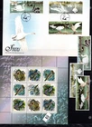 = ISLE OF MAN - MNH + FDC - RUSSIA - BIRDS - CRABS - FISH - SEAL
