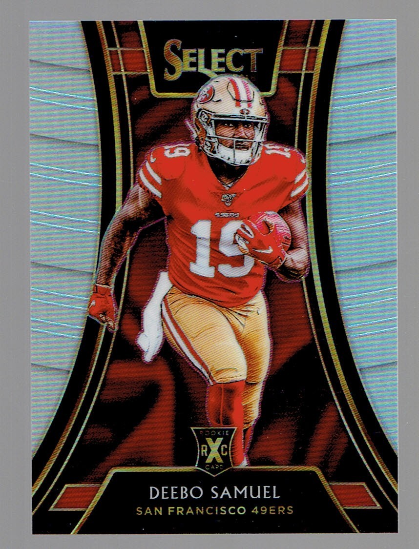 2018 Select Deebo Samuel Silver Prizm XRC Rookie RC Football Card