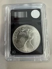 2021 Authenticated Brilliant Uncirculated American Eagle Silver Dollar S$1