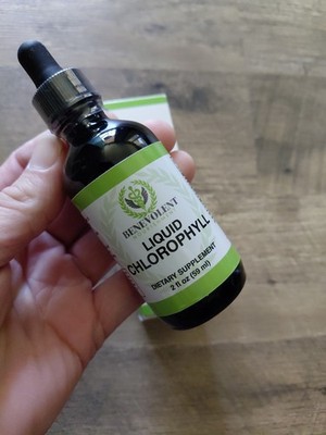 Benevolent Nourishment Liquid Chlorophyll Dietary Supplement 2-Fl oz