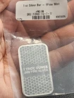 1 oz Silver Bar - 9Fine Mint