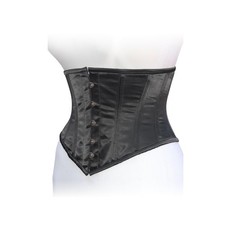 Dream Apparel Heavy Duty Steel Boned Underbust Waist Trainer Black Mesh Extreme