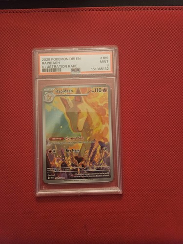 Rapidash graded PSA 9 for sale on eBay