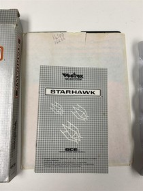 Starhawk Vectrex GCE 1982 - 100% COMPLETE CIB - Box Manual Overlay Tray
