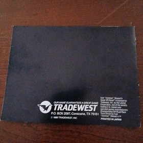 NES Super Off Road Instruction Manual 1989 Nice Condition 