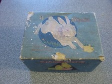Vtg HARDIES PITTSBURGH Fruit & Nut Chocolate Egg Candy Box 1930's-1940's Easter