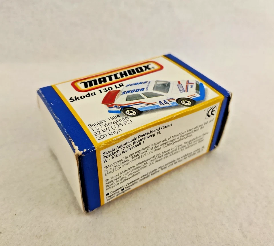Matchbox Skoda 130 LR 1:57 1986 Very Rare new - Image 3 of 4