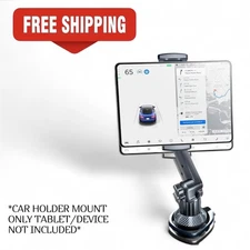 Tablet Holder for Car, for iPad Cup Holder Car Mount With Depth Clamp Adjustable