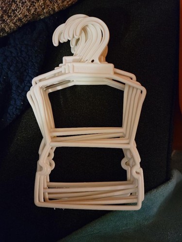 Hangers. For Doll Clothes. By the Dozen. 10"in. x 5 1/2"in.