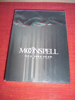 Moonspell  CD + 2 DVD + BluRay Disc Neu OVP From Down Below Live 80 Meters Deep