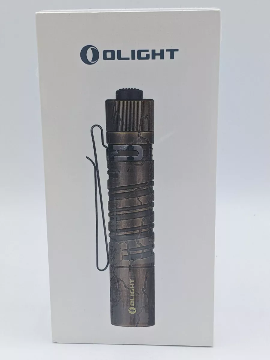 olight i5t cracked brass