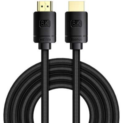 Baseus High Definition HDMI 2.1 Kabel 8K Ultra HD 60Hz 3m Schnellkabel