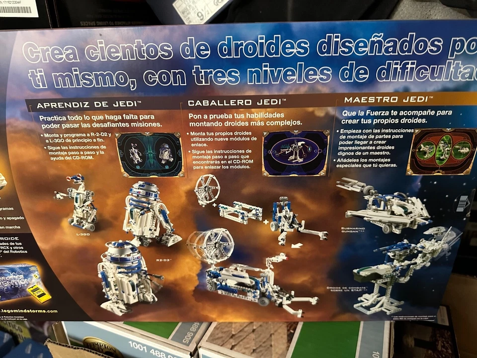 NEW RARE LEGO 9748 MINDSTORMS DROID DEVELOPER KIT SPANISH VERSION - Image 3 of 4
