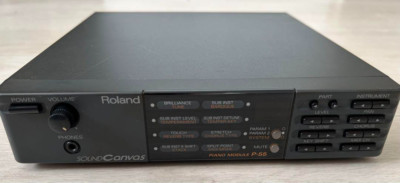 Roland P-55 Sound Canvas Piano Module Synth MIDI good condition JP USED